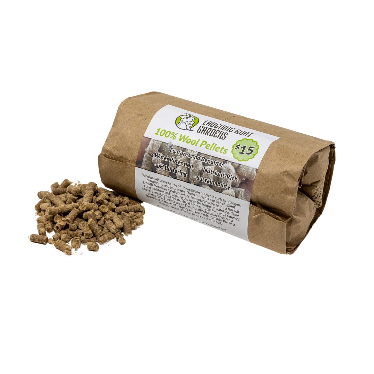 Wool Pellets - 1 Pound