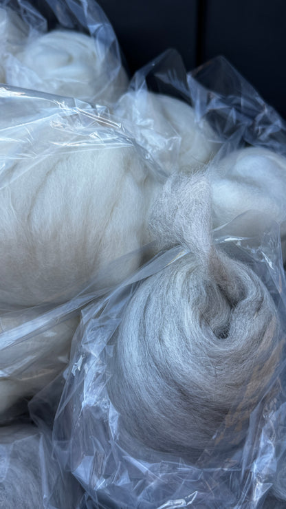 Mohair Roving - 50 yds