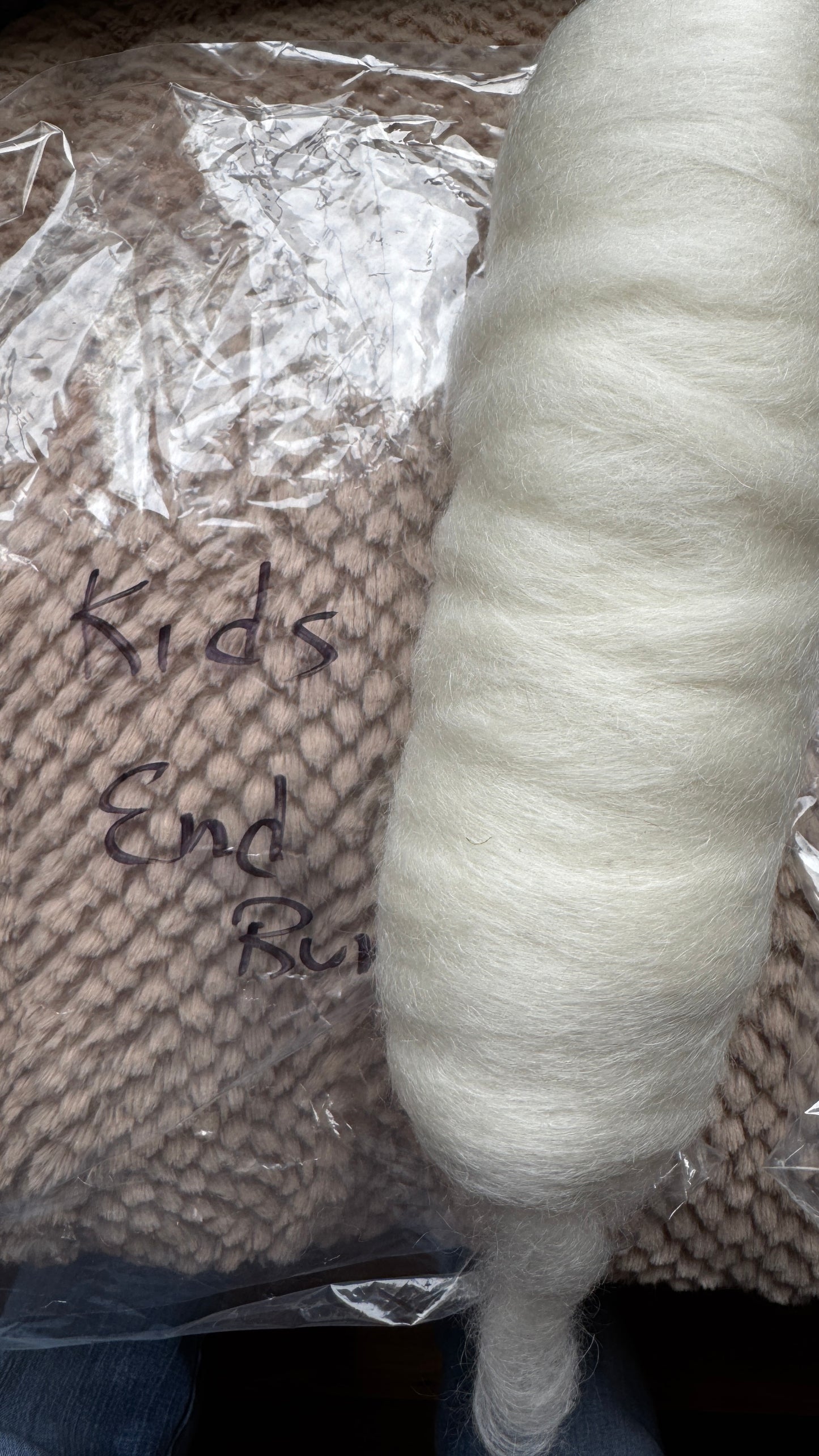Mohair Roving - Kid